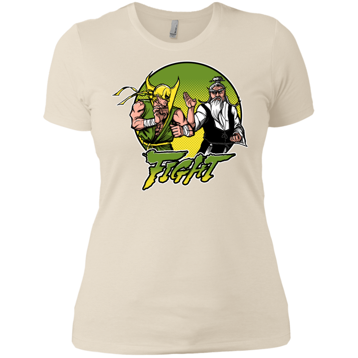 T-Shirts Ivory/ / X-Small Fight Women's Premium T-Shirt