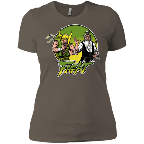 T-Shirts Warm Grey / X-Small Fight Women's Premium T-Shirt