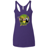 T-Shirts Purple Rush / X-Small Fight Women's Triblend Racerback Tank