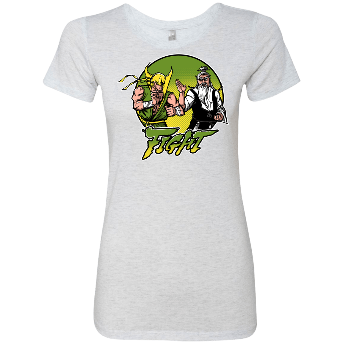 T-Shirts Heather White / S Fight Women's Triblend T-Shirt