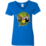 T-Shirts Royal / S Fight Women's V-Neck T-Shirt