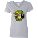 T-Shirts Sport Grey / S Fight Women's V-Neck T-Shirt