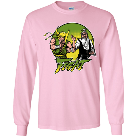 T-Shirts Light Pink / YS Fight Youth Long Sleeve T-Shirt