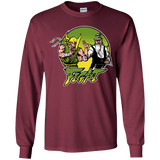 T-Shirts Maroon / YS Fight Youth Long Sleeve T-Shirt