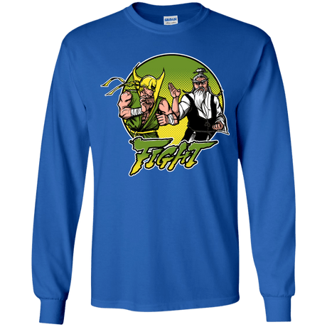 T-Shirts Royal / YS Fight Youth Long Sleeve T-Shirt