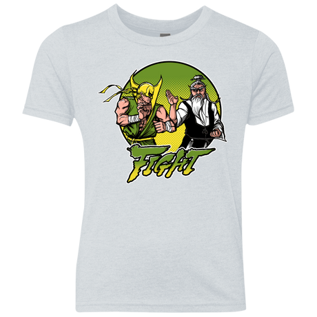 T-Shirts Heather White / YXS Fight Youth Triblend T-Shirt