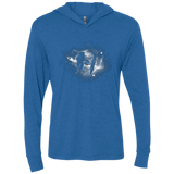 T-Shirts Vintage Royal / X-Small Fighter 2 Triblend Long Sleeve Hoodie Tee