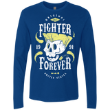 T-Shirts Royal / Small Fighter Forever Guile Men's Premium Long Sleeve