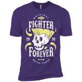 T-Shirts Purple / X-Small Fighter Forever Guile Men's Premium T-Shirt