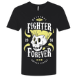 T-Shirts Black / X-Small Fighter Forever Guile Men's Premium V-Neck