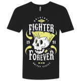 T-Shirts Black / X-Small Fighter Forever Guile Men's Premium V-Neck