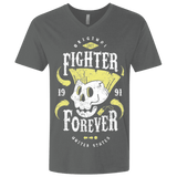 T-Shirts Heavy Metal / X-Small Fighter Forever Guile Men's Premium V-Neck