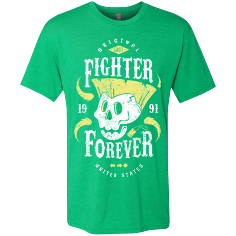 T-Shirts Envy / Small Fighter Forever Guile Men's Triblend T-Shirt