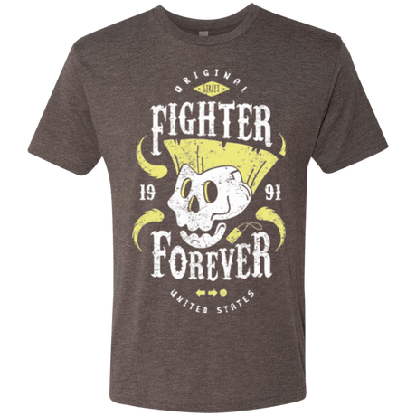 T-Shirts Macchiato / Small Fighter Forever Guile Men's Triblend T-Shirt