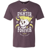 T-Shirts Vintage Purple / Small Fighter Forever Guile Men's Triblend T-Shirt