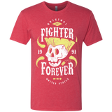 T-Shirts Vintage Red / Small Fighter Forever Guile Men's Triblend T-Shirt