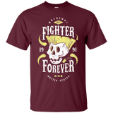 T-Shirts Maroon / Small Fighter Forever Guile T-Shirt