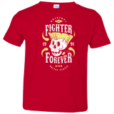 T-Shirts Red / 2T Fighter Forever Guile Toddler Premium T-Shirt