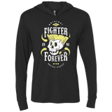 T-Shirts Vintage Black / X-Small Fighter Forever Guile Triblend Long Sleeve Hoodie Tee