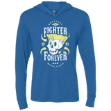 T-Shirts Vintage Royal / X-Small Fighter Forever Guile Triblend Long Sleeve Hoodie Tee
