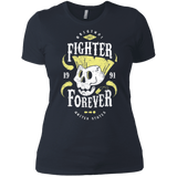 T-Shirts Indigo / X-Small Fighter Forever Guile Women's Premium T-Shirt