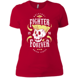 T-Shirts Red / X-Small Fighter Forever Guile Women's Premium T-Shirt
