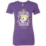 T-Shirts Purple Rush / Small Fighter Forever Guile Women's Triblend T-Shirt