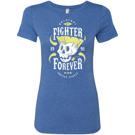 T-Shirts Vintage Royal / Small Fighter Forever Guile Women's Triblend T-Shirt