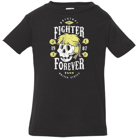 T-Shirts Black / 6 Months Fighter Forever Ken Infant Premium T-Shirt