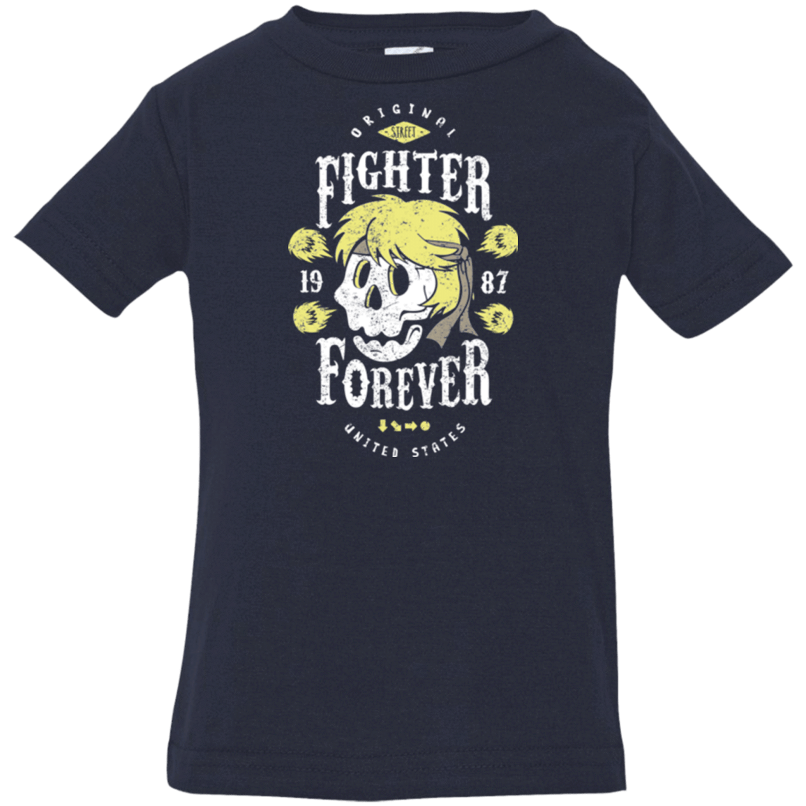 T-Shirts Navy / 6 Months Fighter Forever Ken Infant Premium T-Shirt