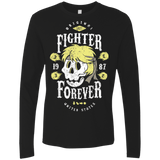 T-Shirts Black / Small Fighter Forever Ken Men's Premium Long Sleeve