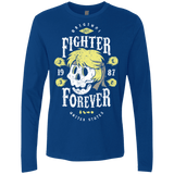 T-Shirts Royal / Small Fighter Forever Ken Men's Premium Long Sleeve