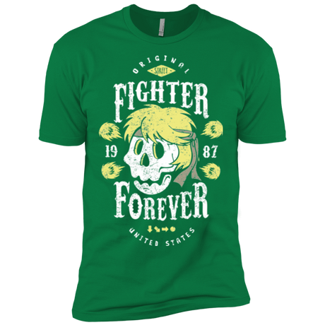 T-Shirts Kelly Green / X-Small Fighter Forever Ken Men's Premium T-Shirt