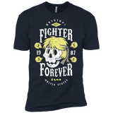 T-Shirts Midnight Navy / X-Small Fighter Forever Ken Men's Premium T-Shirt