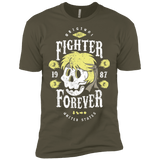 T-Shirts Military Green / X-Small Fighter Forever Ken Men's Premium T-Shirt