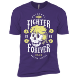 T-Shirts Purple / X-Small Fighter Forever Ken Men's Premium T-Shirt