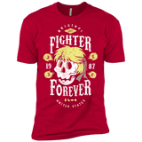 T-Shirts Red / X-Small Fighter Forever Ken Men's Premium T-Shirt