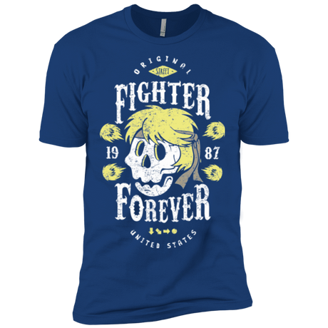 T-Shirts Royal / X-Small Fighter Forever Ken Men's Premium T-Shirt