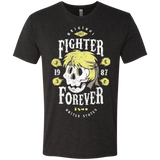 T-Shirts Vintage Black / Small Fighter Forever Ken Men's Triblend T-Shirt