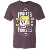 T-Shirts Vintage Purple / Small Fighter Forever Ken Men's Triblend T-Shirt