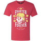 T-Shirts Vintage Red / Small Fighter Forever Ken Men's Triblend T-Shirt