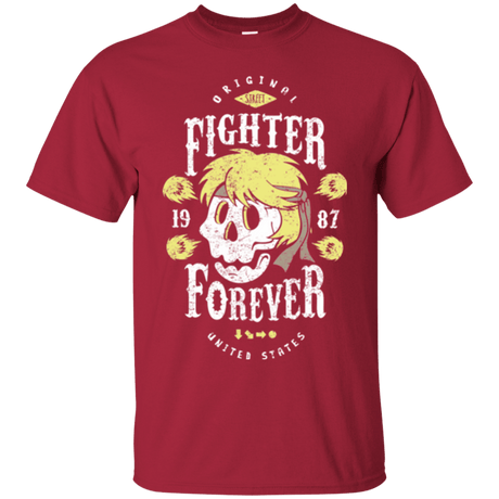 T-Shirts Cardinal / Small Fighter Forever Ken T-Shirt