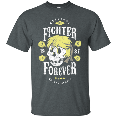 T-Shirts Dark Heather / Small Fighter Forever Ken T-Shirt