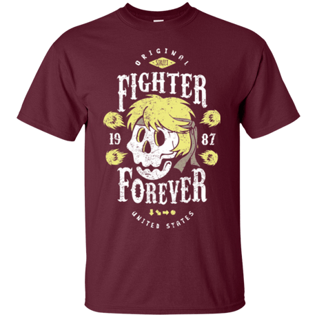 T-Shirts Maroon / Small Fighter Forever Ken T-Shirt