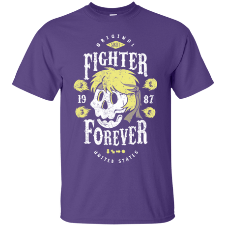 T-Shirts Purple / Small Fighter Forever Ken T-Shirt