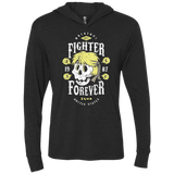 T-Shirts Vintage Black / X-Small Fighter Forever Ken Triblend Long Sleeve Hoodie Tee