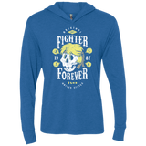 T-Shirts Vintage Royal / X-Small Fighter Forever Ken Triblend Long Sleeve Hoodie Tee