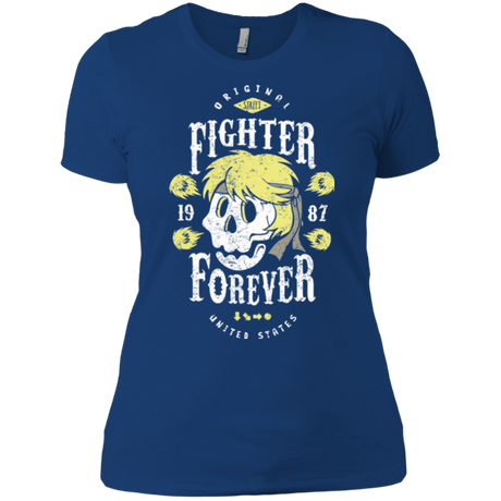 T-Shirts Royal / X-Small Fighter Forever Ken Women's Premium T-Shirt