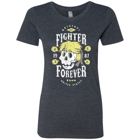 T-Shirts Vintage Navy / Small Fighter Forever Ken Women's Triblend T-Shirt