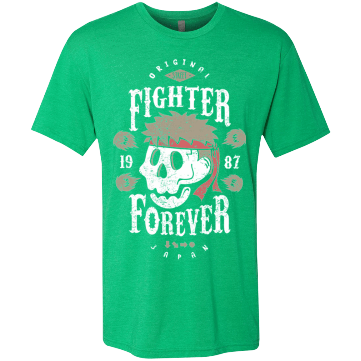 T-Shirts Envy / Small Fighter Forever Ryu Men's Triblend T-Shirt
